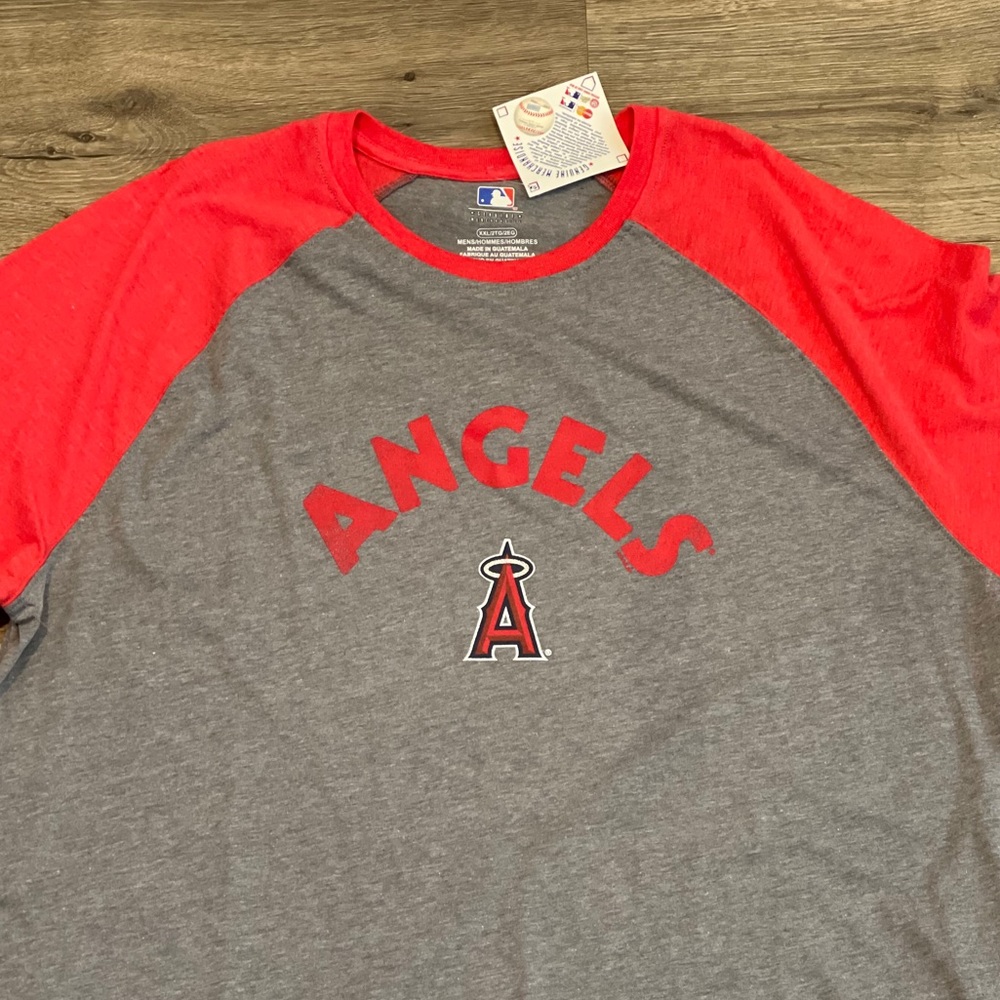 Angels Baseball 3/4 sleeve t-shirt